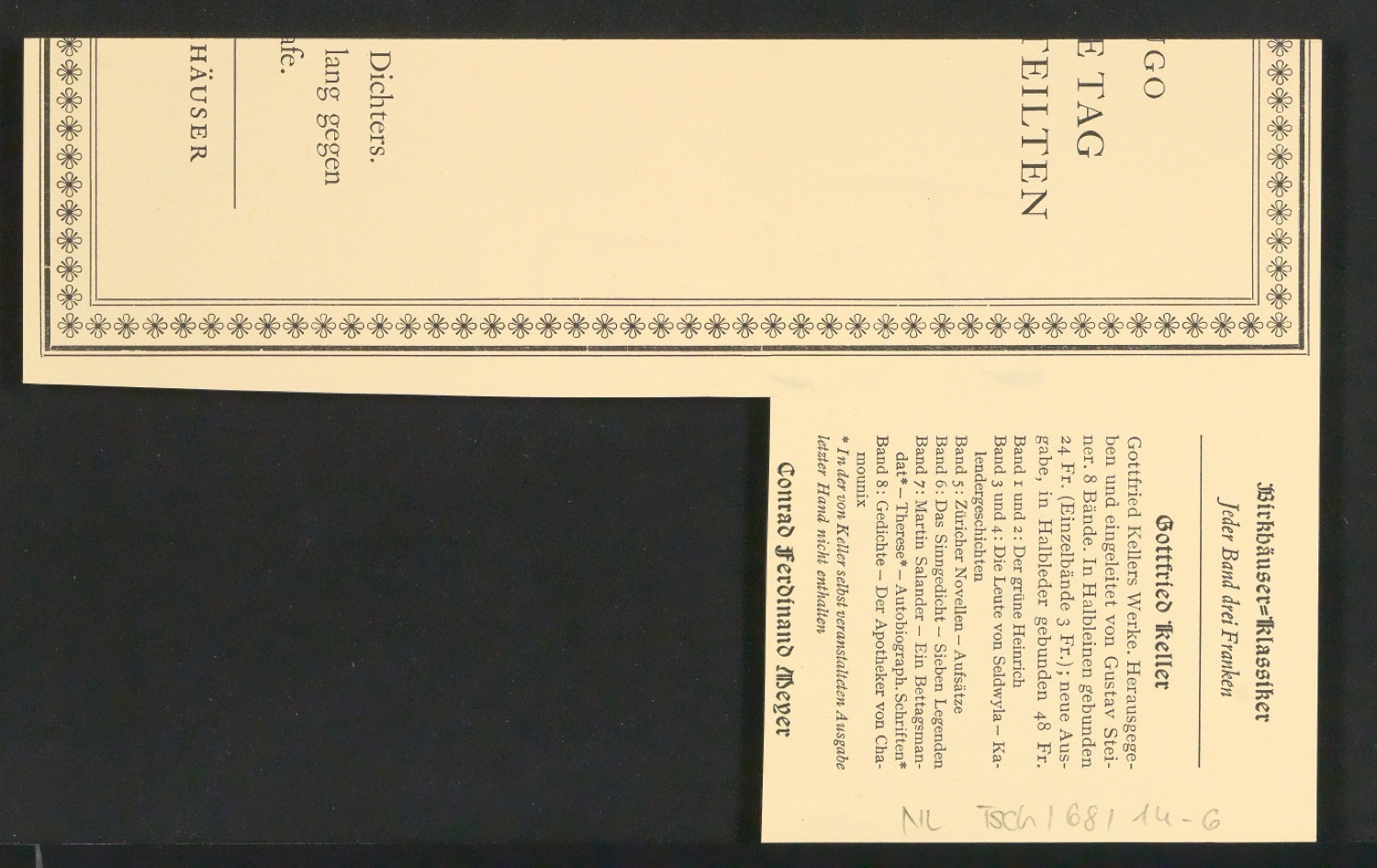 Entwurfszeichnungen für Firmenzeichen der Testor Treuhand- und Steuerberatungs AG — Blatt 12