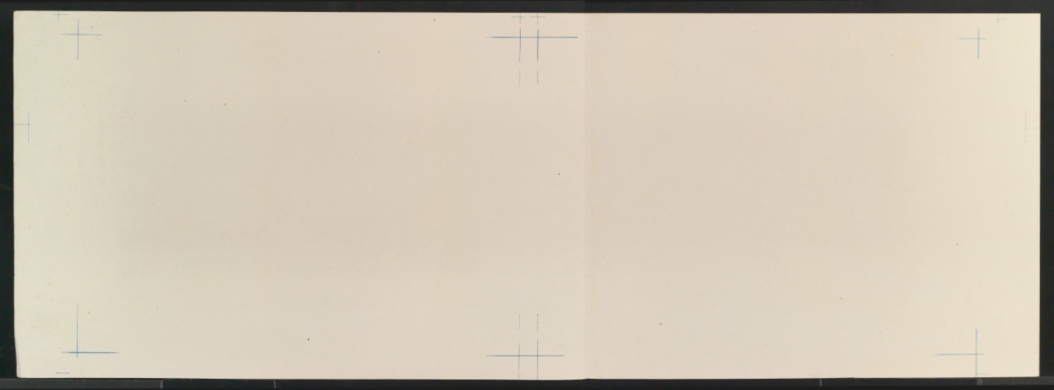 Probedruck für den Schutzumschlag von Cités d'autrefois Dessins de Maîtres du XVe au XIXe Siècle — Blatt 2