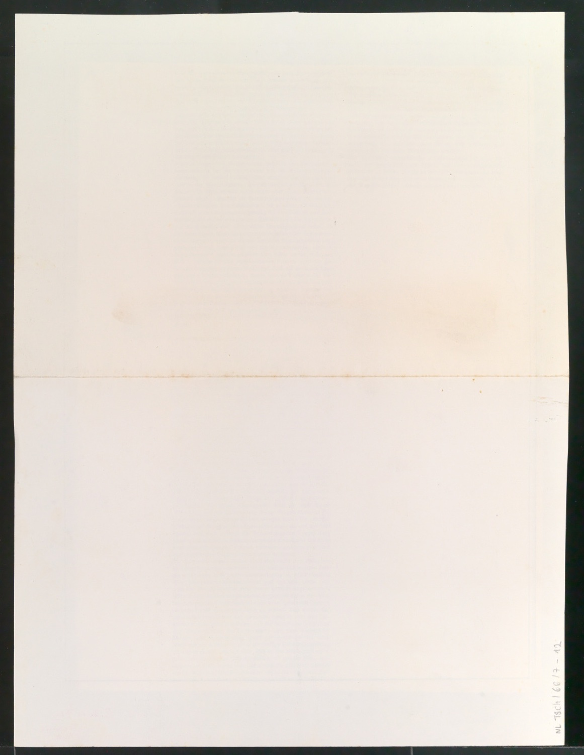 Klischeevorlage eines Textes — Blatt 2