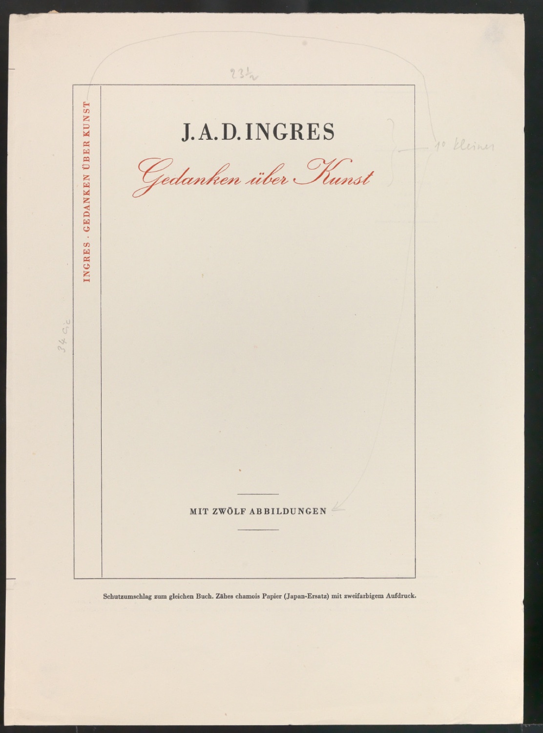 Probedrucke von Illustrationen mit Abbildungen eigener Arbeiten — Blatt 5