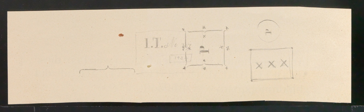 Skizzenstudien für Zierrat oder Vignetten — Blatt 1