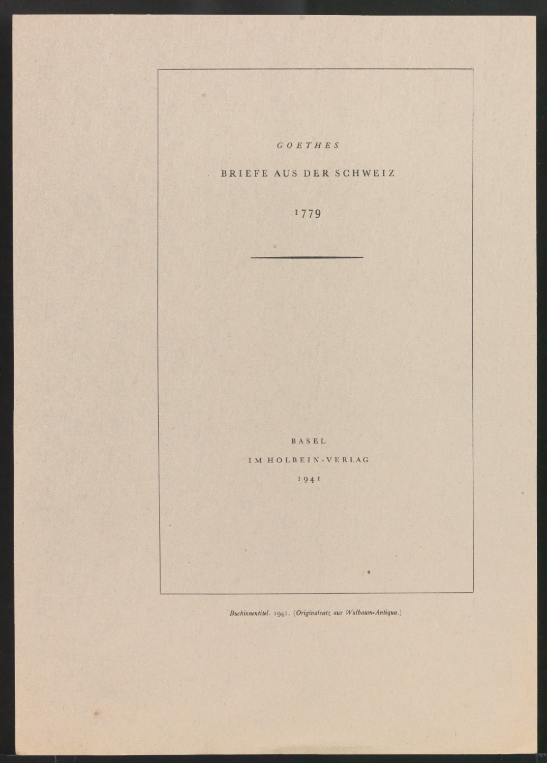 Probedrucke von Illustrationen mit Abbildungen eigener Arbeiten — Blatt 1