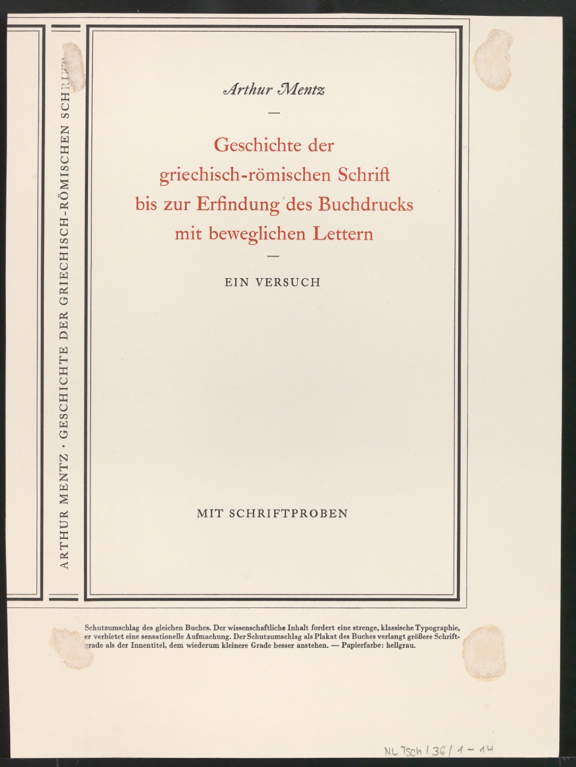 Probedrucke von Illustrationen mit Abbildungen eigener Arbeiten — Blatt 8