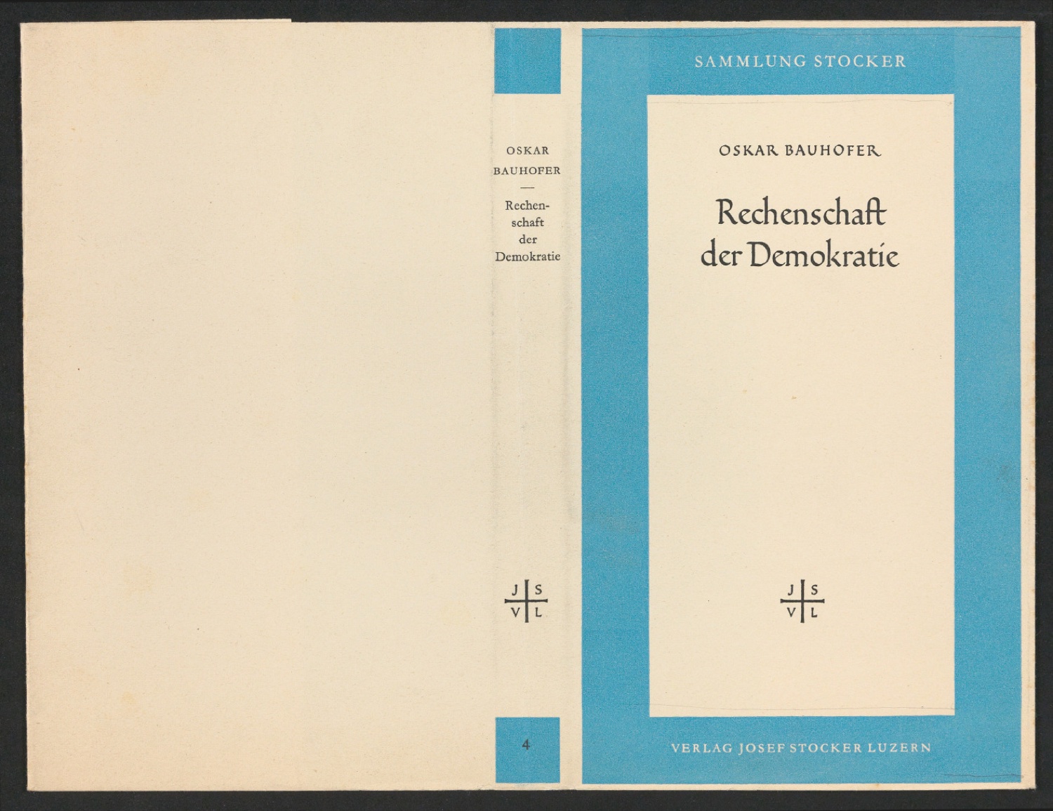 Probedrucke für einen Schutzumschlag von Rechenschaft der Demokratie — Blatt 3