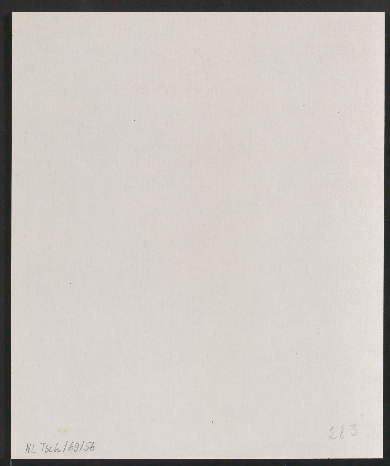 Probedruck von Briefbogen für Penguin Books — Blatt 2