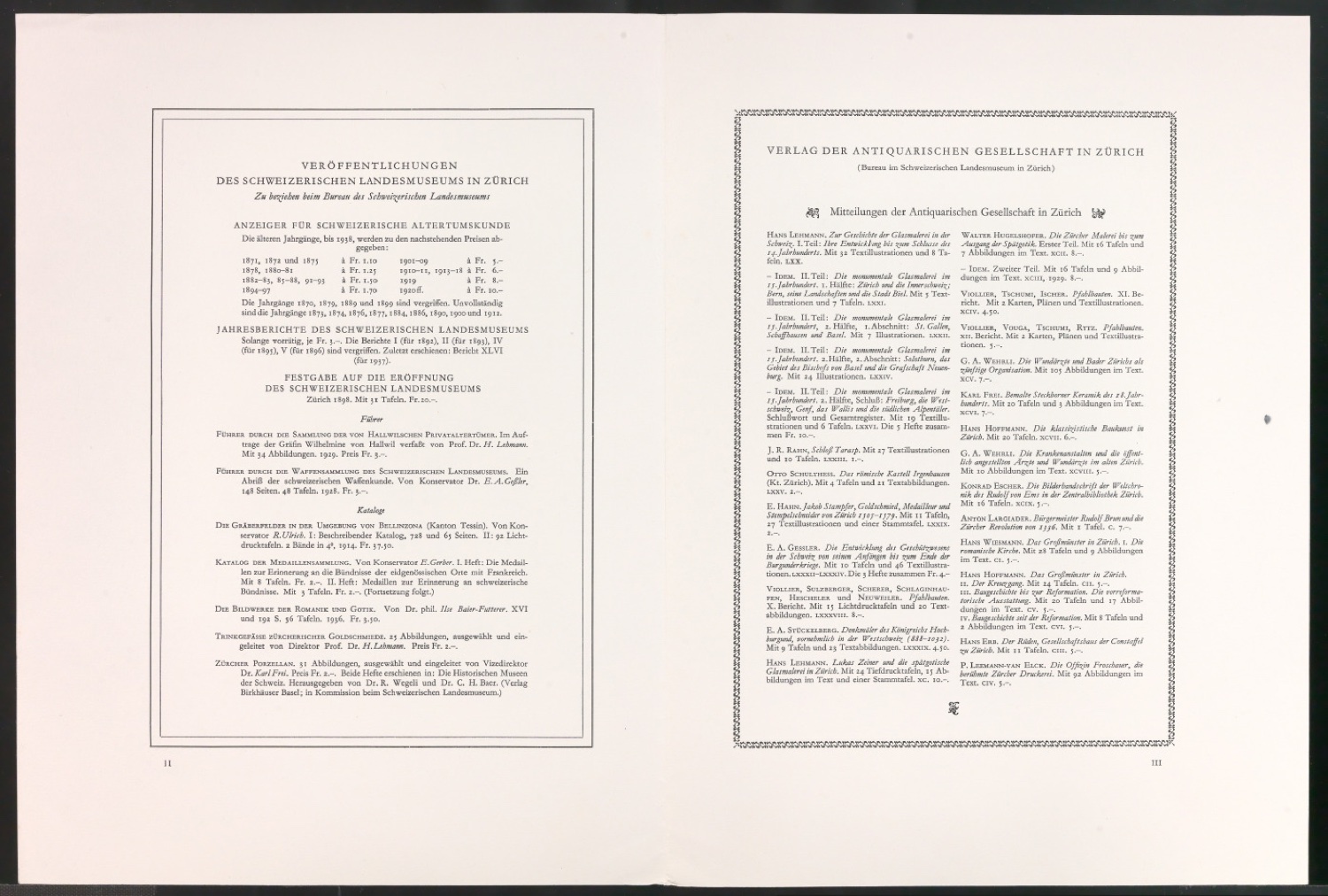 Mappe mit Arbeitsproben für Zur Typographie des Buches — Blatt 4