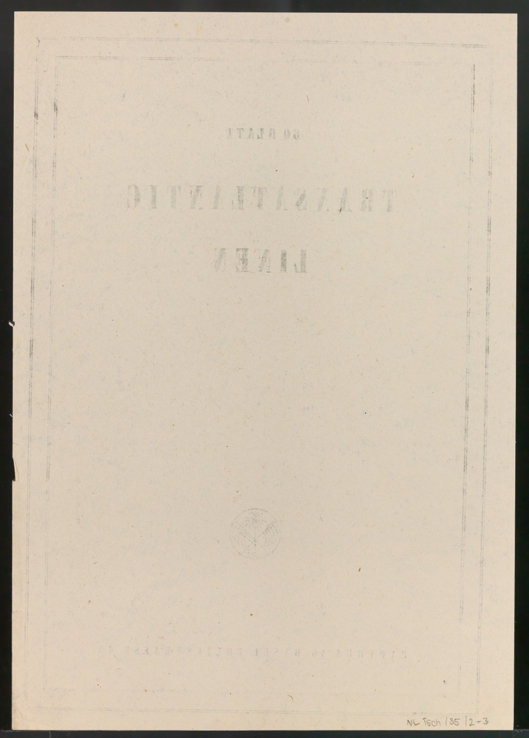Mappe mit Arbeitsproben für Zur Typographie des Buches — Blatt 9