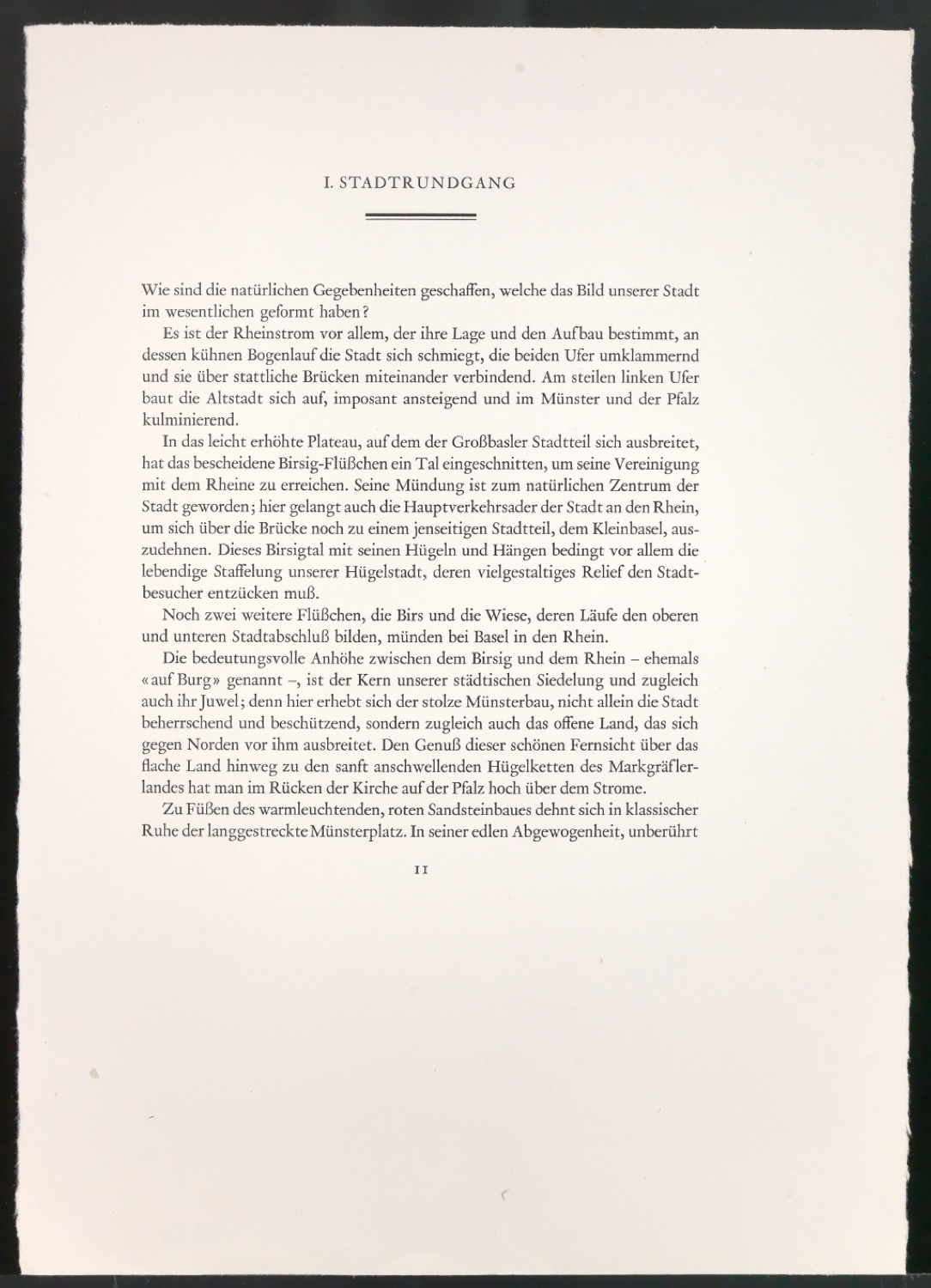 Mappe mit Arbeitsproben für Zur Typographie des Buches — Blatt 12