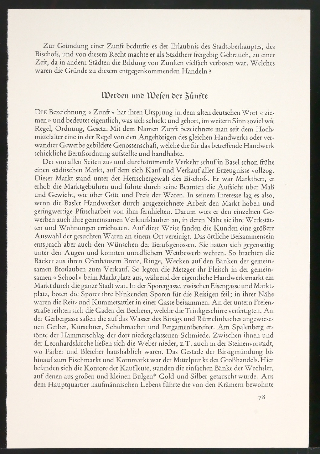 Mappe mit Arbeitsproben für Zur Typographie des Buches — Blatt 18