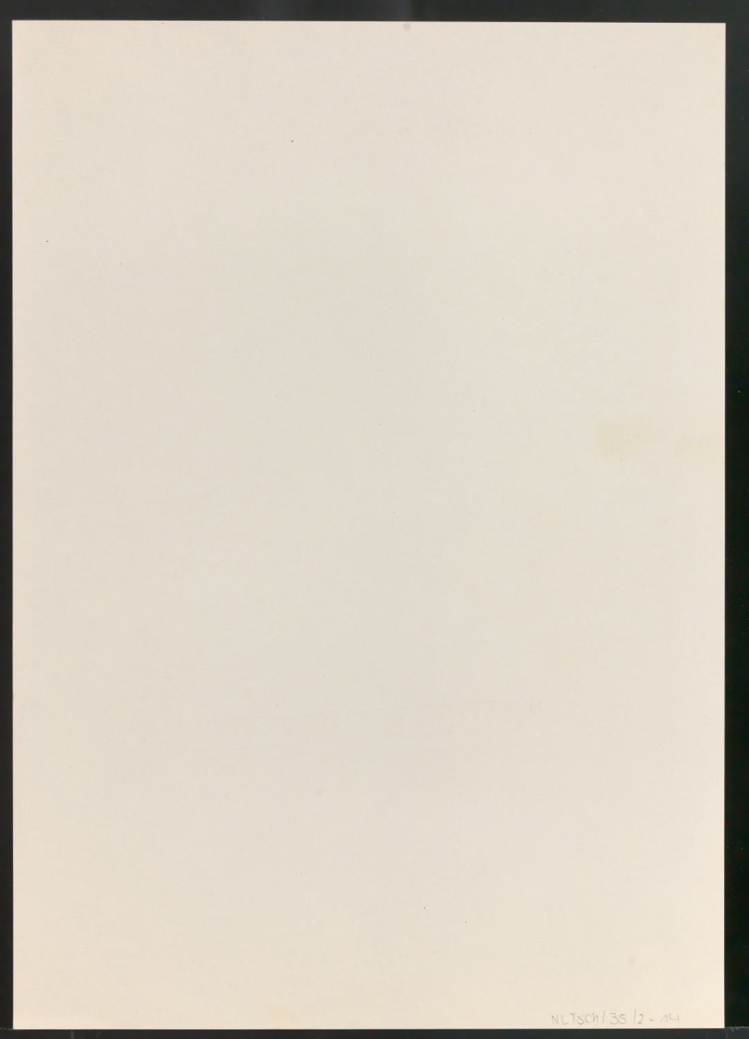 Mappe mit Arbeitsproben für Zur Typographie des Buches — Blatt 35