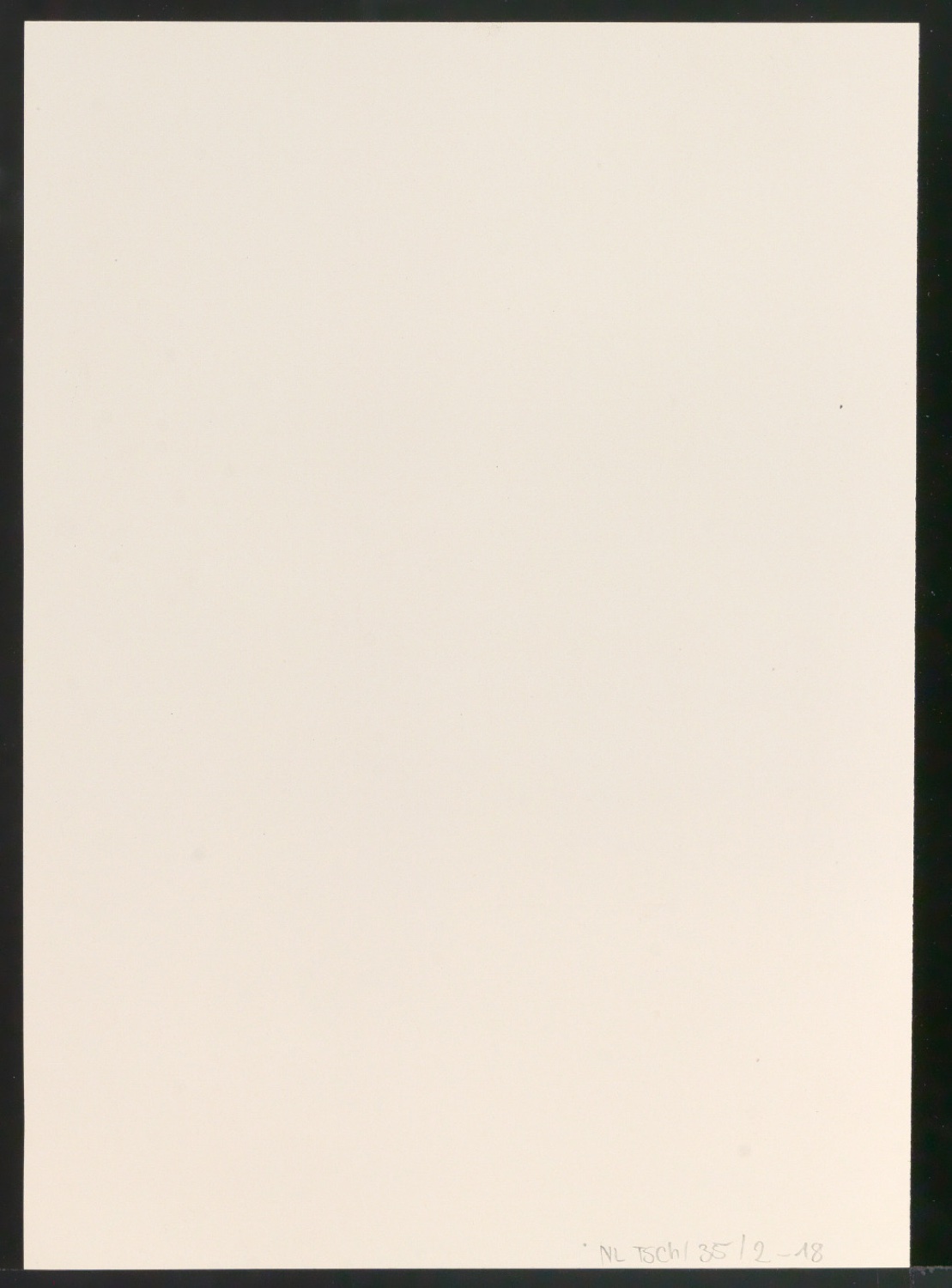 Mappe mit Arbeitsproben für Zur Typographie des Buches — Blatt 43
