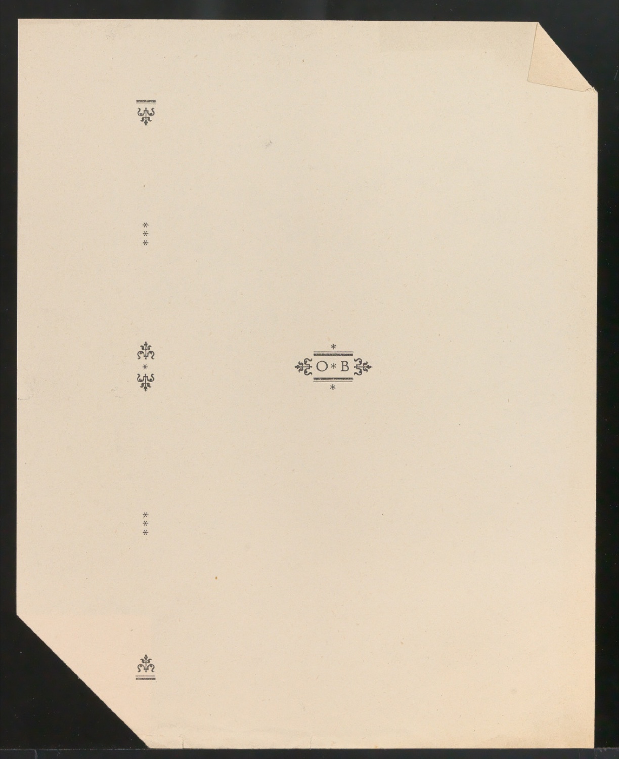 Mappe mit Arbeitsproben für Zur Typographie des Buches — Blatt 48
