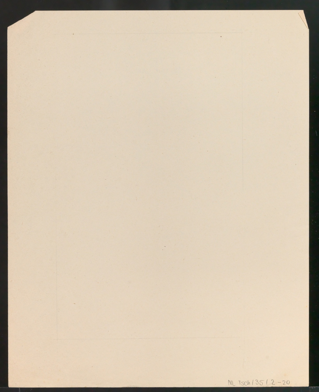 Mappe mit Arbeitsproben für Zur Typographie des Buches — Blatt 59