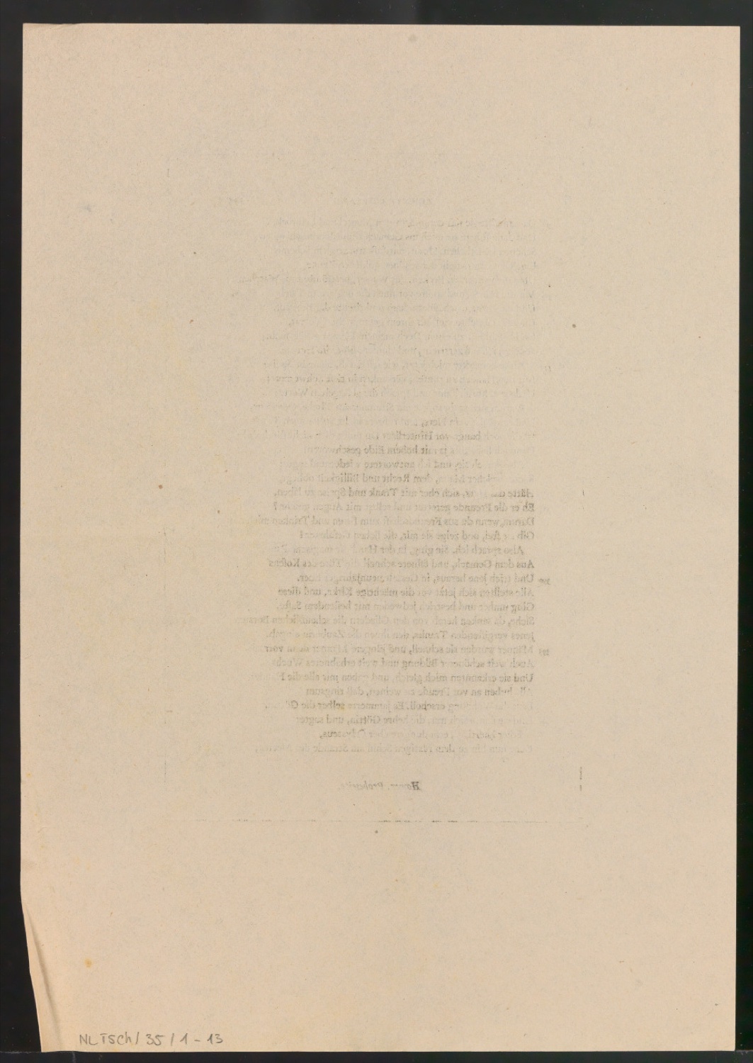 Mappe mit Arbeitsproben für Zur Typographie des Buches — Blatt 36