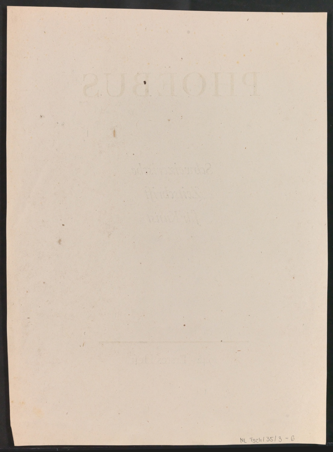 Mappe mit Arbeitsproben für Zur Typographie des Buches — Blatt 22