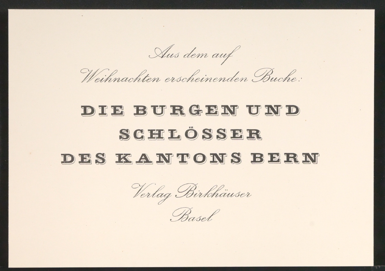 Mappe mit Arbeitsproben für Zur Typographie des Buches — Blatt 25