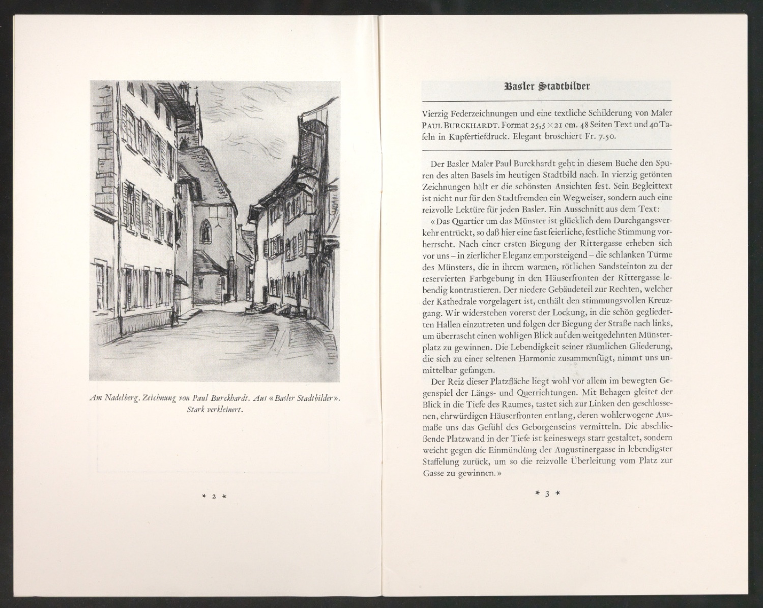 Mappe mit Arbeitsproben für Zur Typographie des Buches — Blatt 29