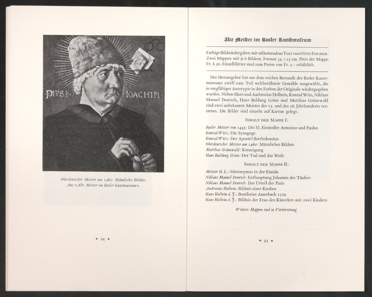 Mappe mit Arbeitsproben für Zur Typographie des Buches — Blatt 40