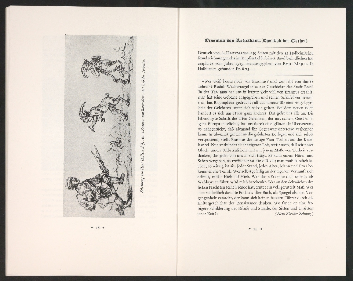 Mappe mit Arbeitsproben für Zur Typographie des Buches — Blatt 42