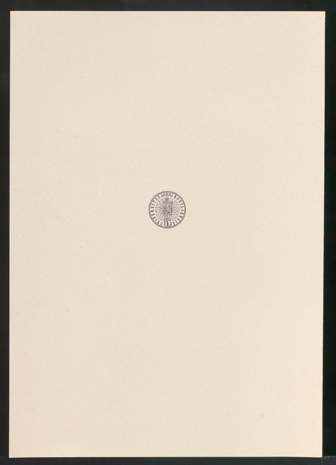 Mappe mit Arbeitsproben für Zur Typographie des Buches — Blatt 46