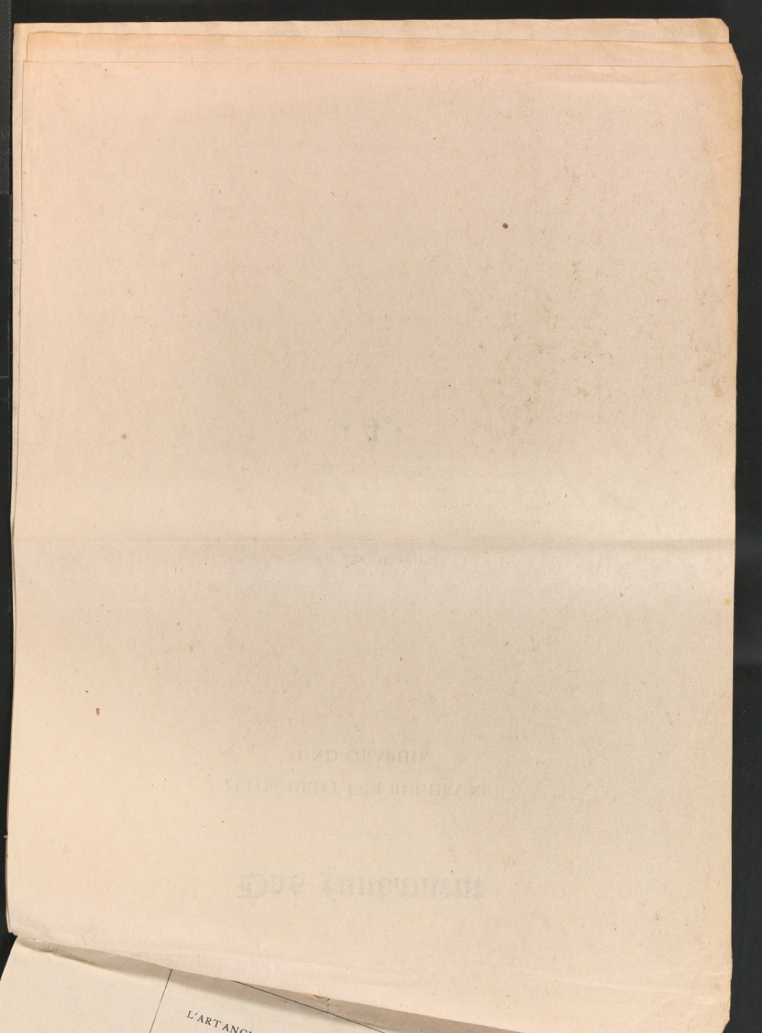 Mappe mit Arbeitsproben für Zur Typographie des Buches — Blatt 70