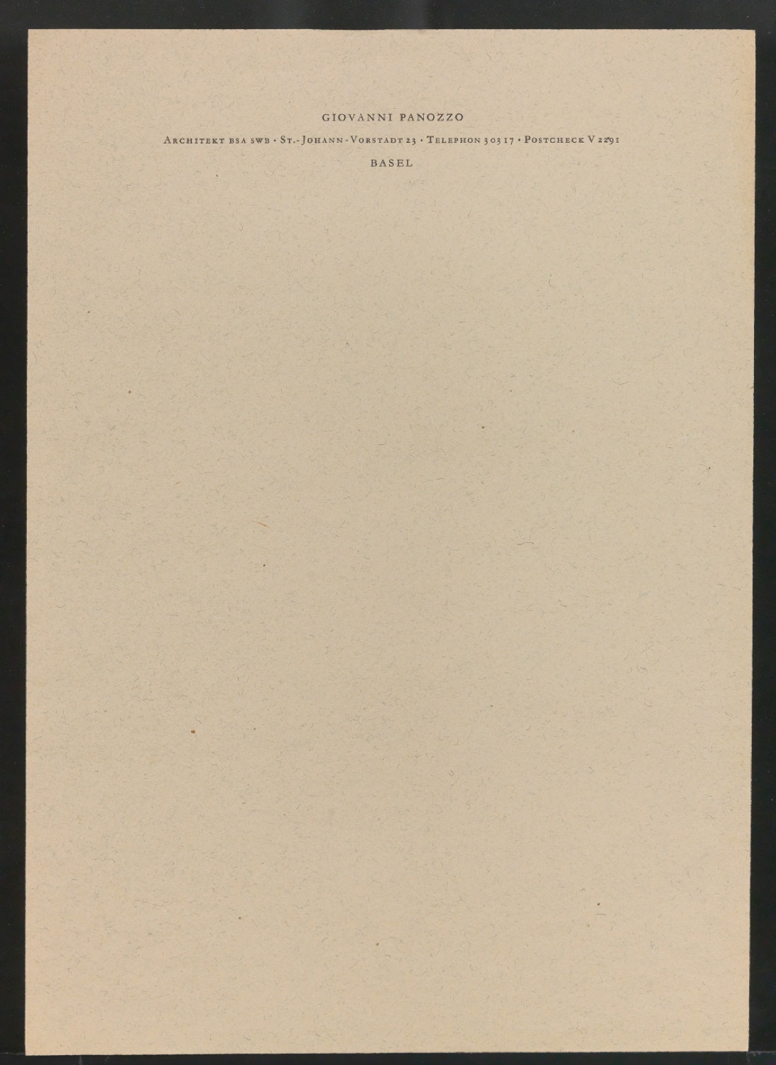 Mappe mit Arbeitsproben für Zur Typographie des Buches — Blatt 77
