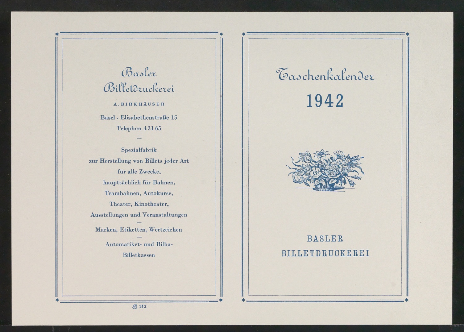Mappe mit Arbeitsproben für Zur Typographie des Buches — Blatt 101