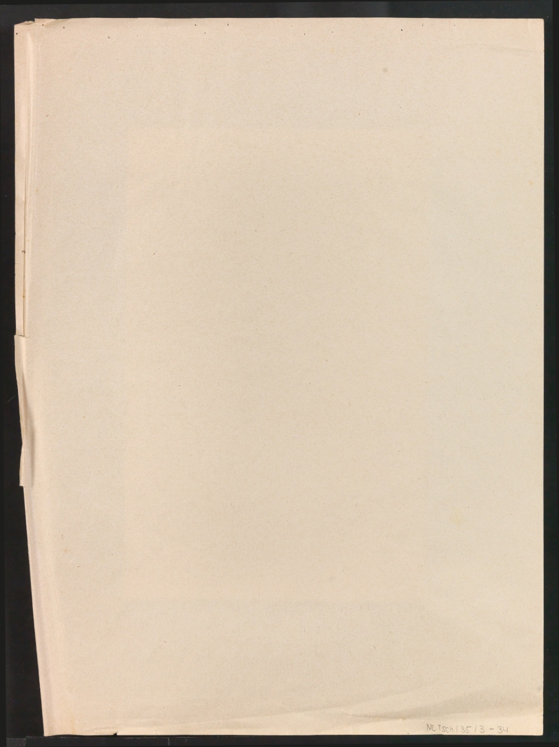Mappe mit Arbeitsproben für Zur Typographie des Buches — Blatt 105