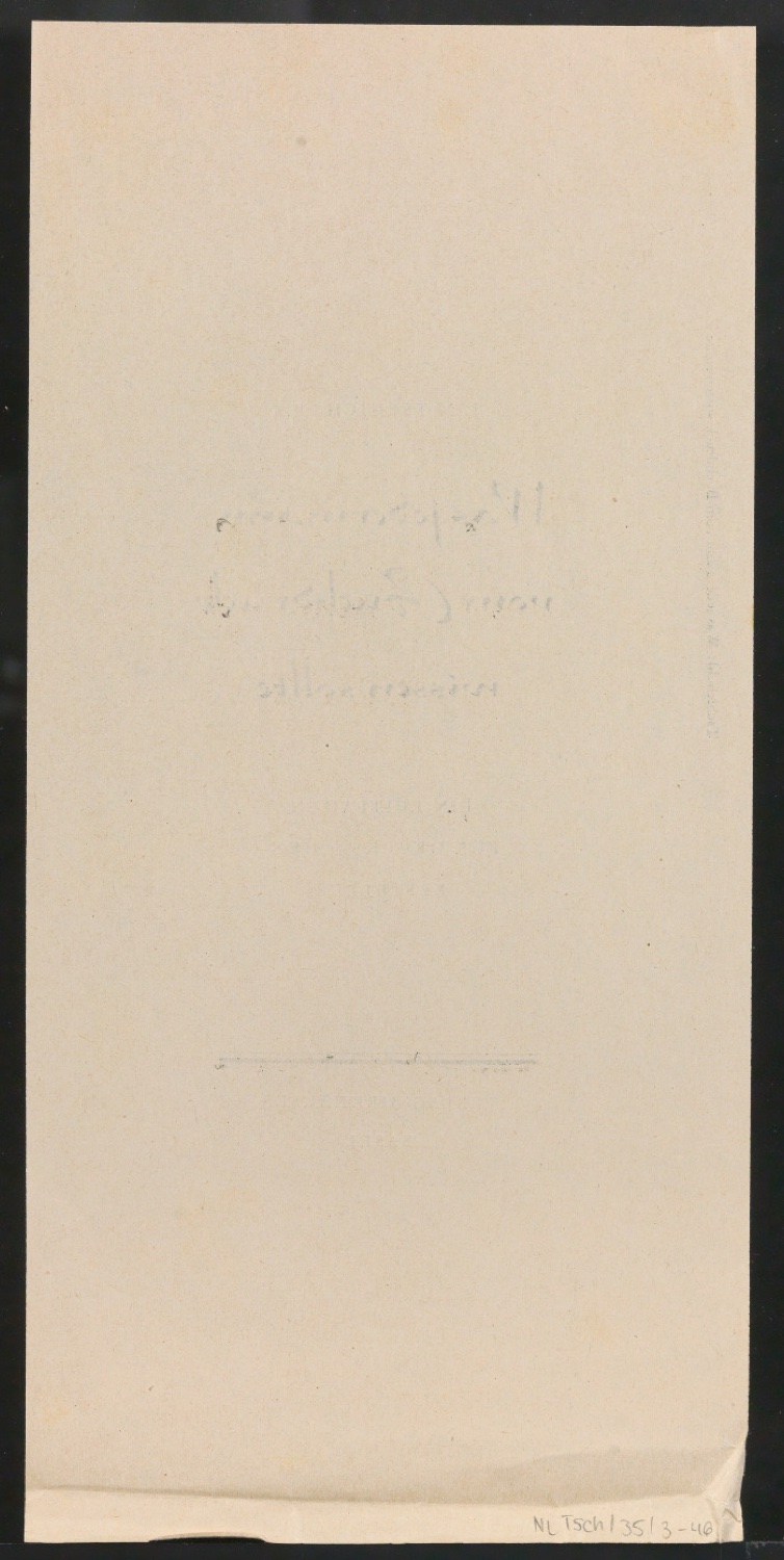Mappe mit Arbeitsproben für Zur Typographie des Buches — Blatt 133