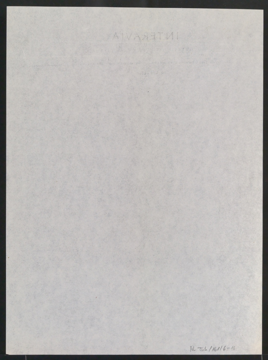 Entwürfe von Briefbogen für Interavia — Blatt 4