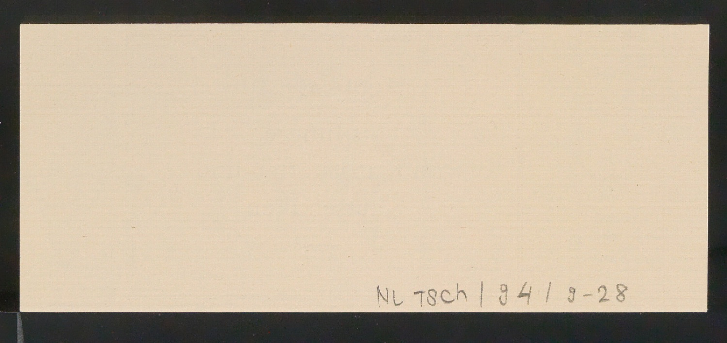 Probedruck von Titelschild und Rückenschild von Ins Innere von Kunststoffen und Kautschuken — Blatt 2