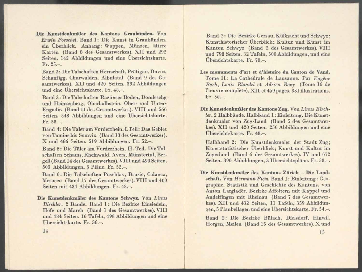 Verlagsverzeichnis September 1945 — Blatt 8