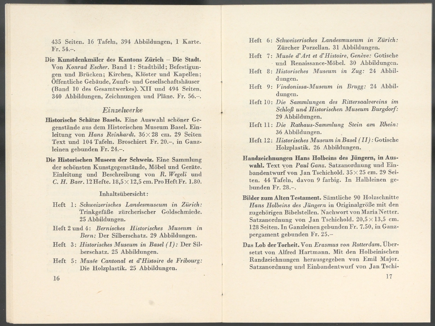 Verlagsverzeichnis September 1945 — Blatt 9