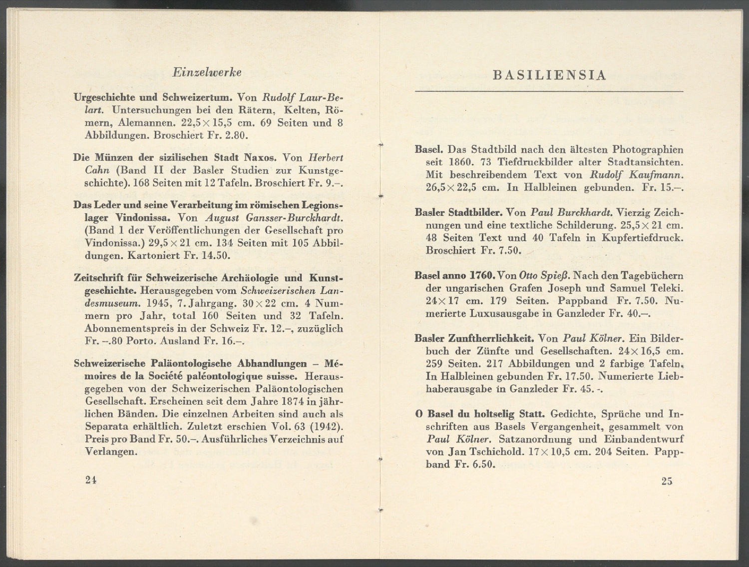 Verlagsverzeichnis September 1945 — Blatt 13
