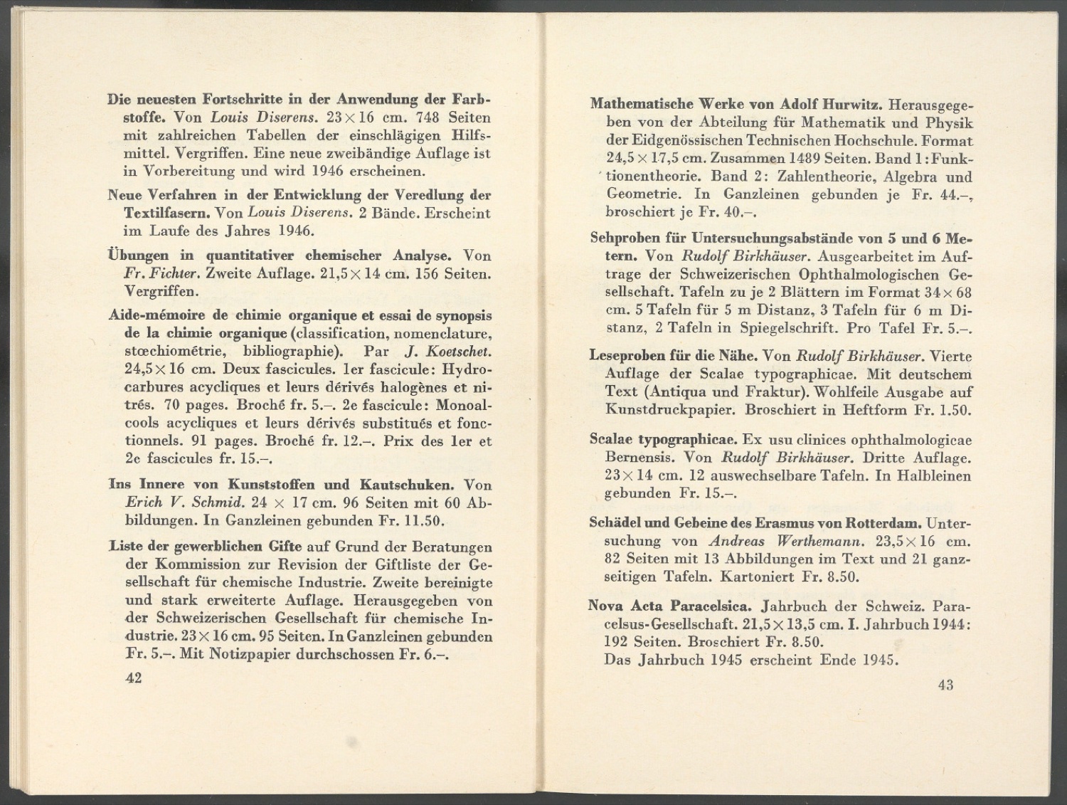 Verlagsverzeichnis September 1945 — Blatt 22