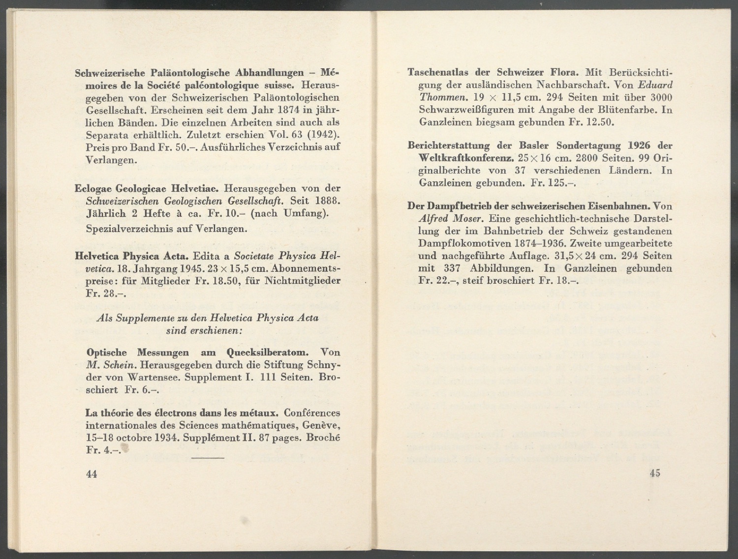 Verlagsverzeichnis September 1945 — Blatt 23