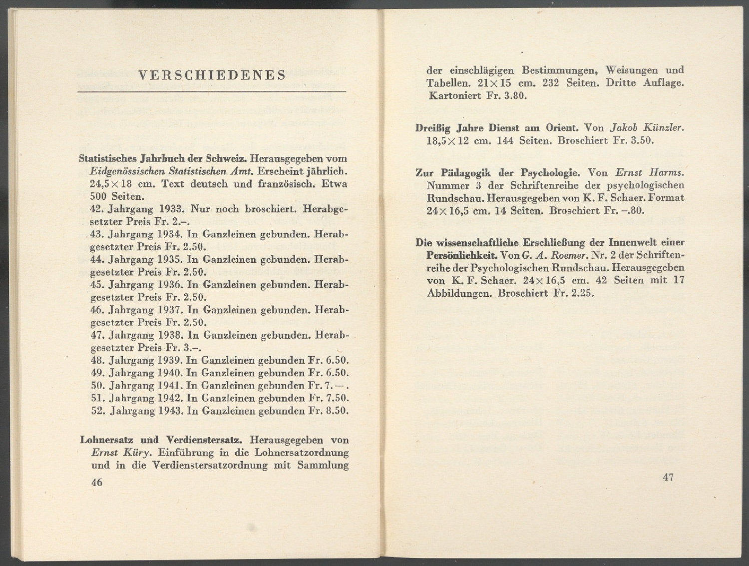 Verlagsverzeichnis September 1945 — Blatt 24