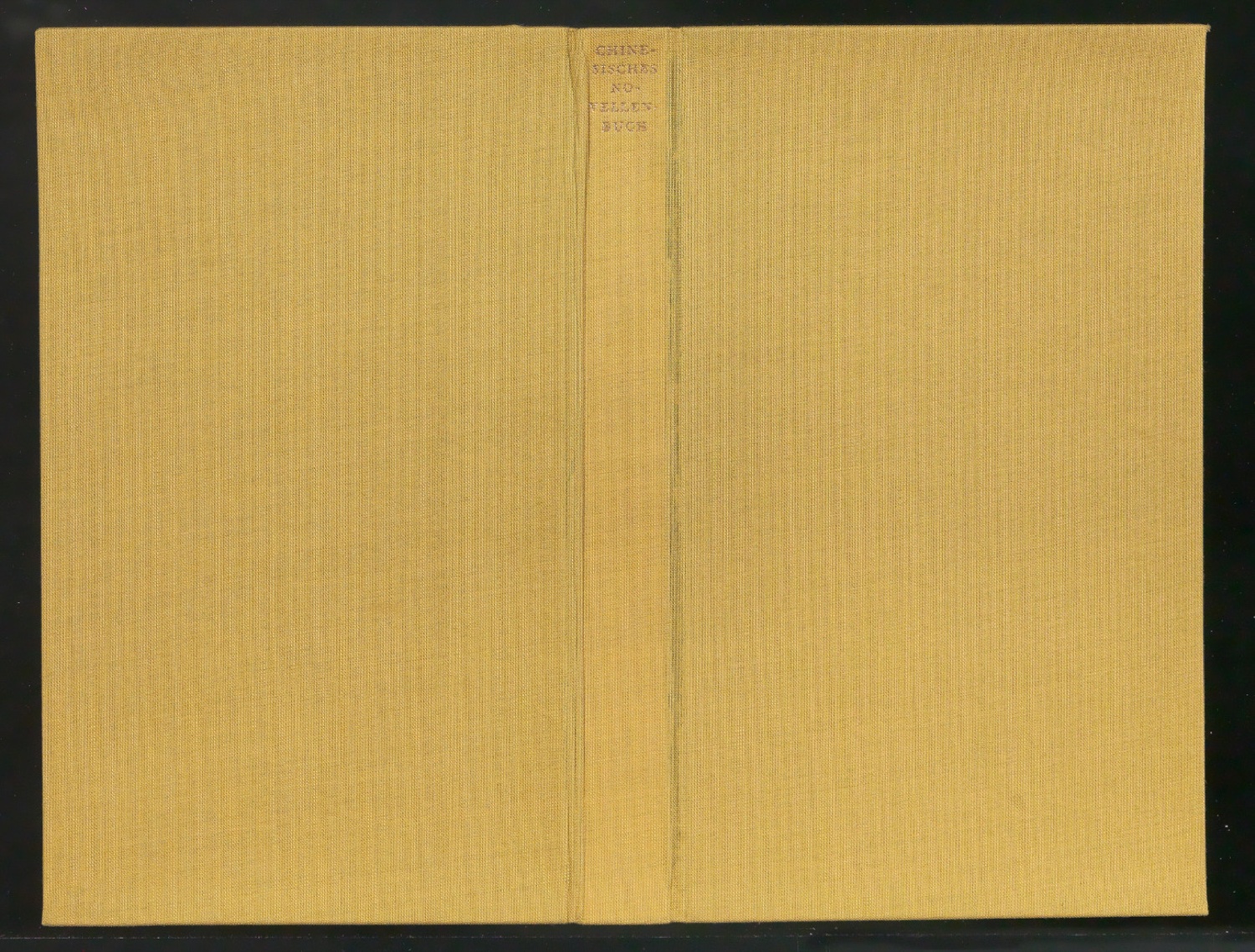 Einbanddecke für Chinesisches Novellenbuch — Blatt 1
