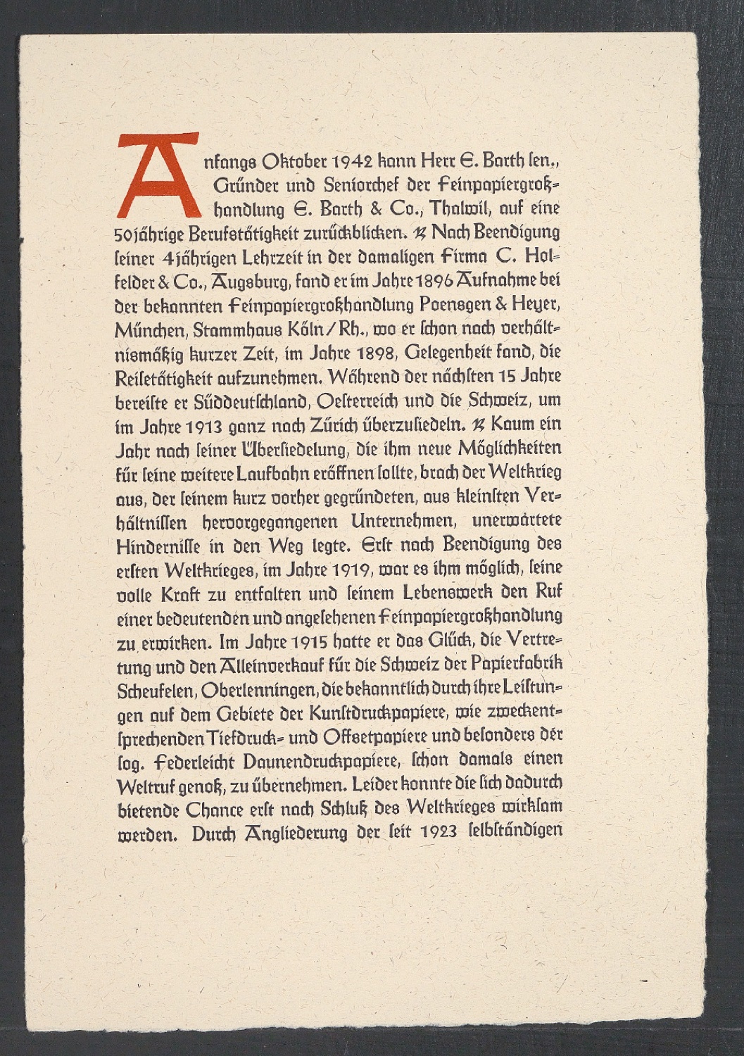 Ernennungsurkunde für August Gansser-Burckhardt zum Ehrenmitglied — Blatt 9