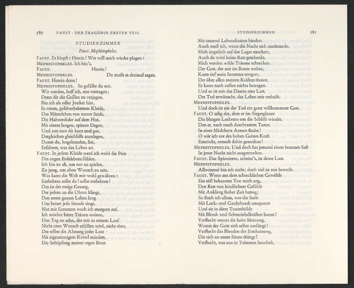 Druckbogen für Goethes Werke, Band 3 — Blatt 1