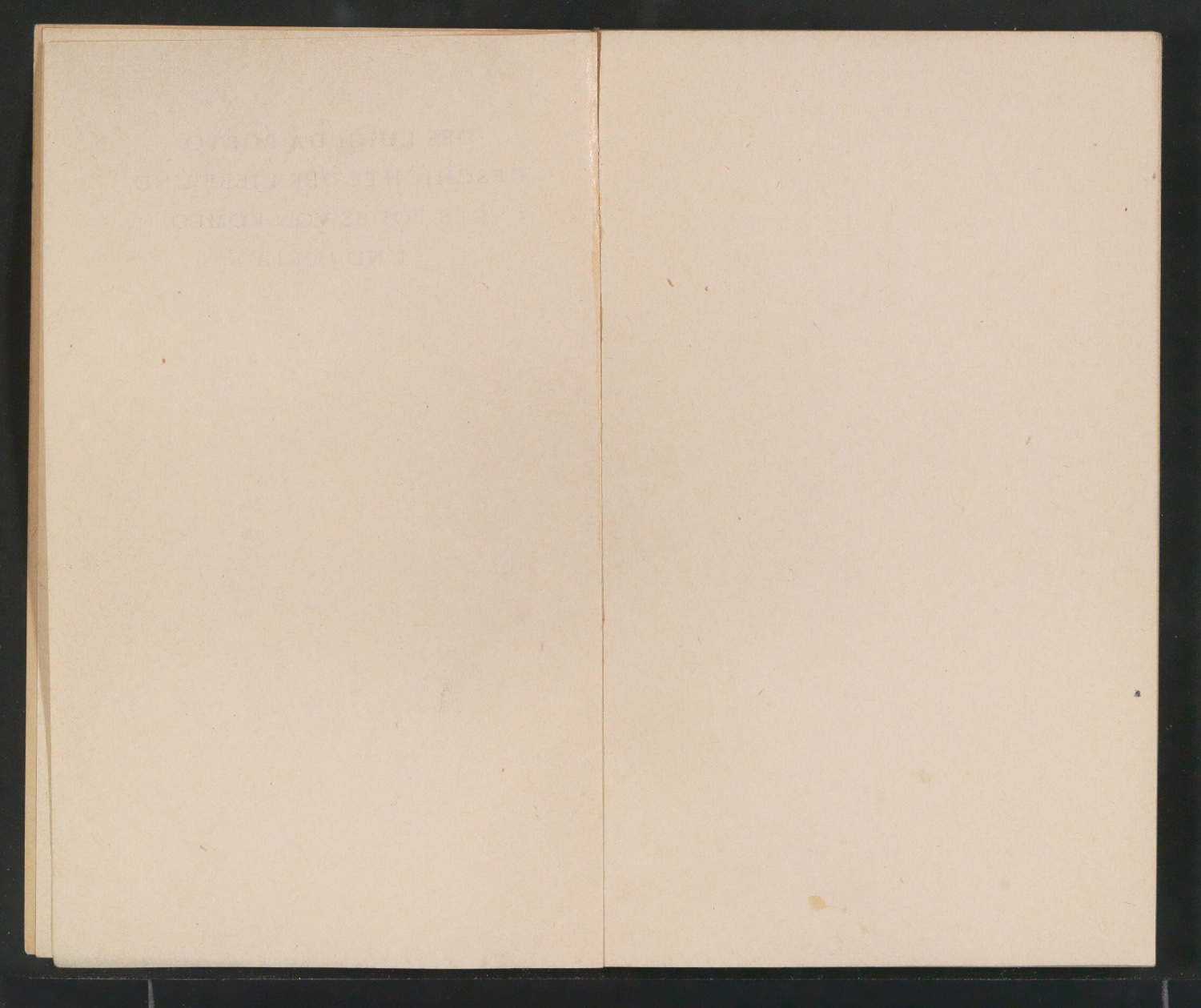 Blindband mit Schmutztitel und Titelblatt von Geschichte der Liebe und des Todes von Romeo und Julia — Blatt 4
