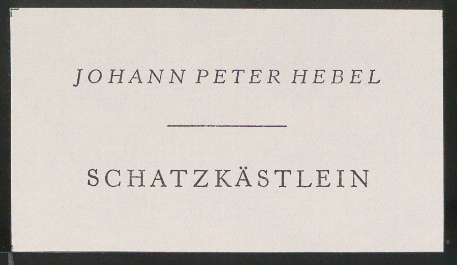 Probedrucke und montierter Entwurf für Titelschild von Das Schatzkästlein — Blatt 11