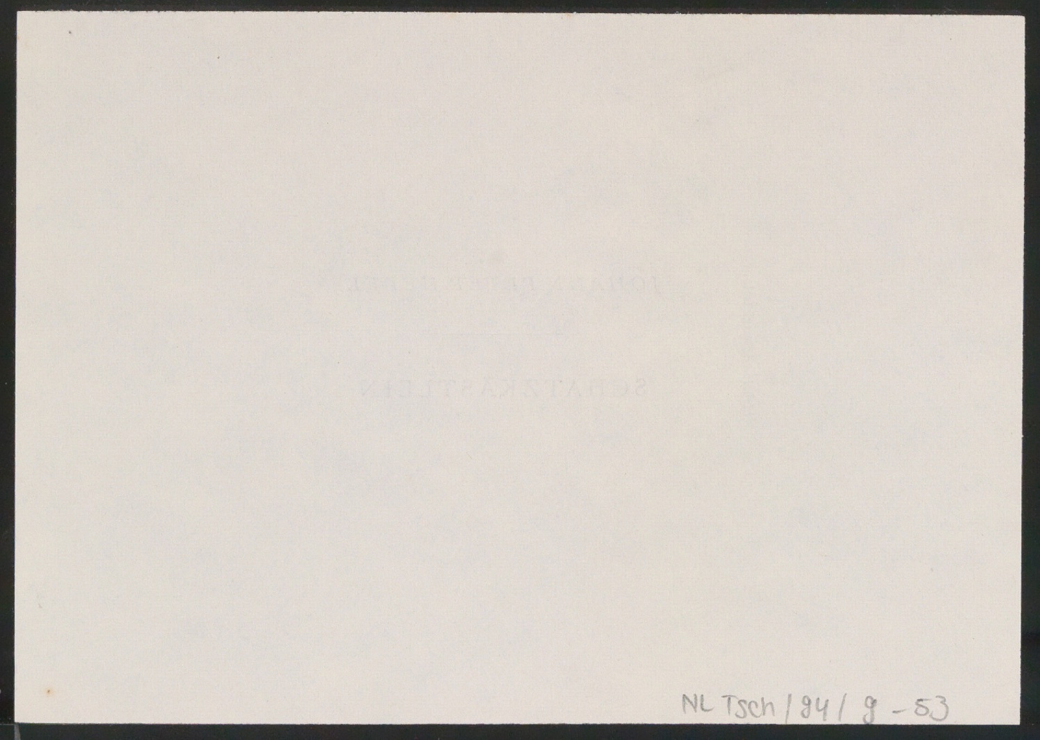 Probedrucke und montierter Entwurf für Titelschild von Das Schatzkästlein — Blatt 16
