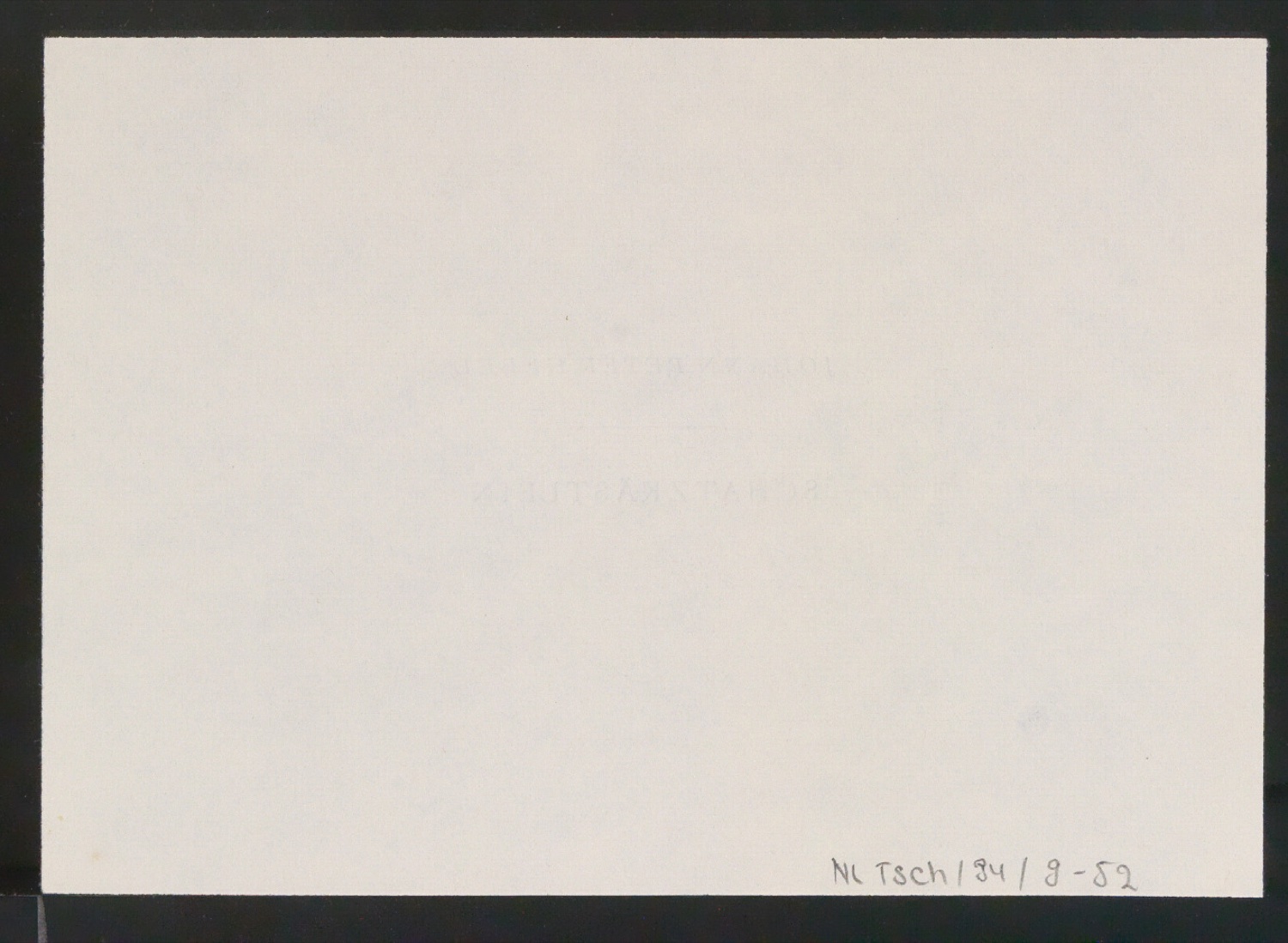 Probedrucke und montierter Entwurf für Titelschild von Das Schatzkästlein — Blatt 18