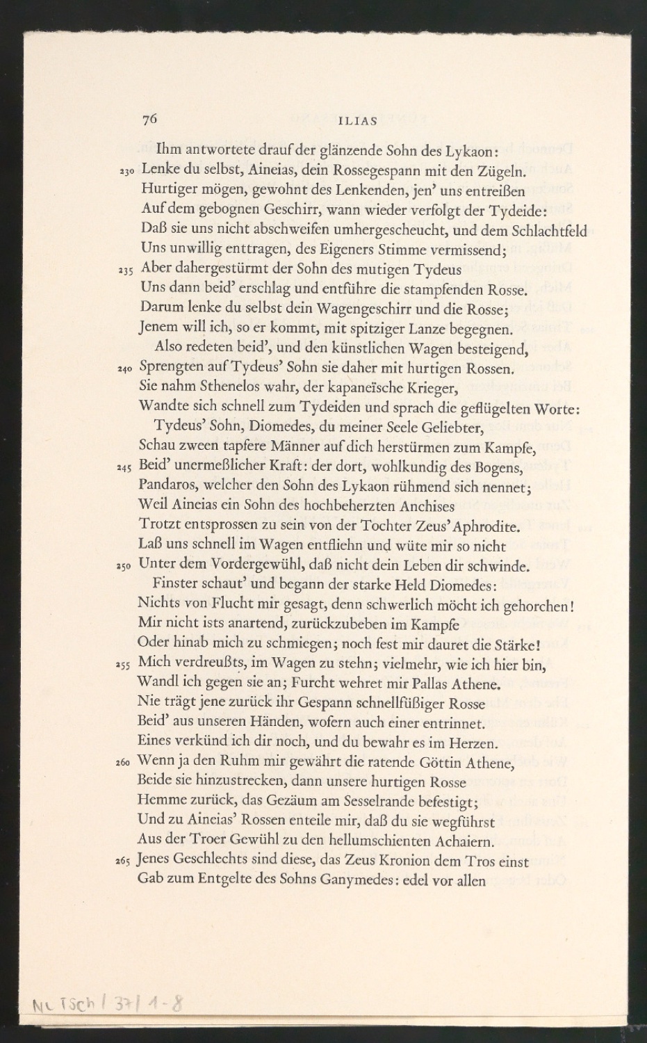 Druckbogen von Ilias — Blatt 3