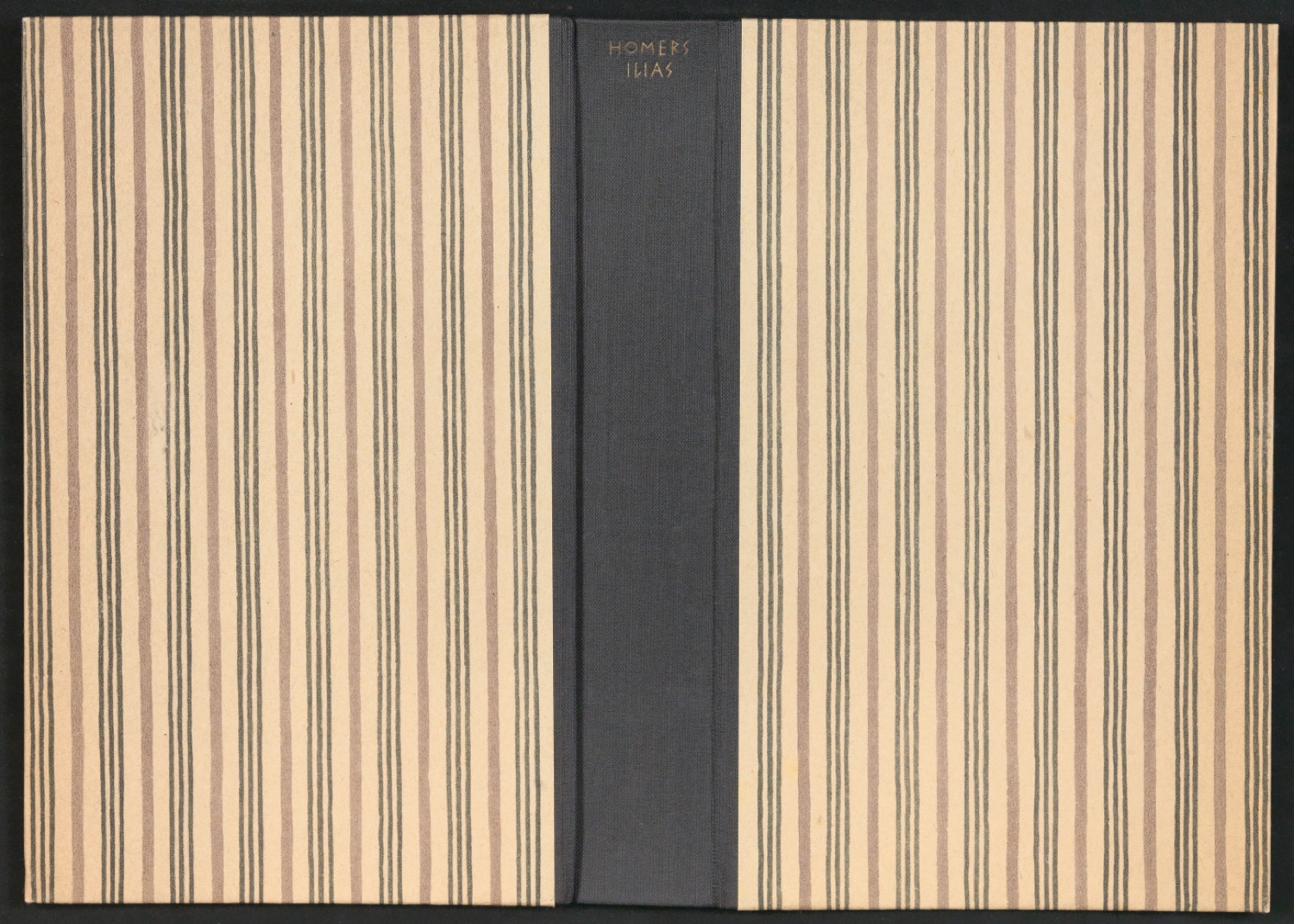 Einbanddecke für Homers Werke, Band 1, Ilias — Blatt 1
