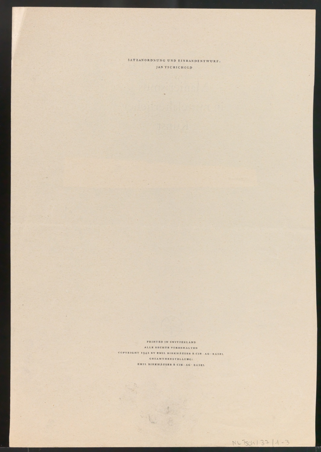 Probedruck von Titelblatt Manierismus in mittelalterlicher Kunst — Blatt 2
