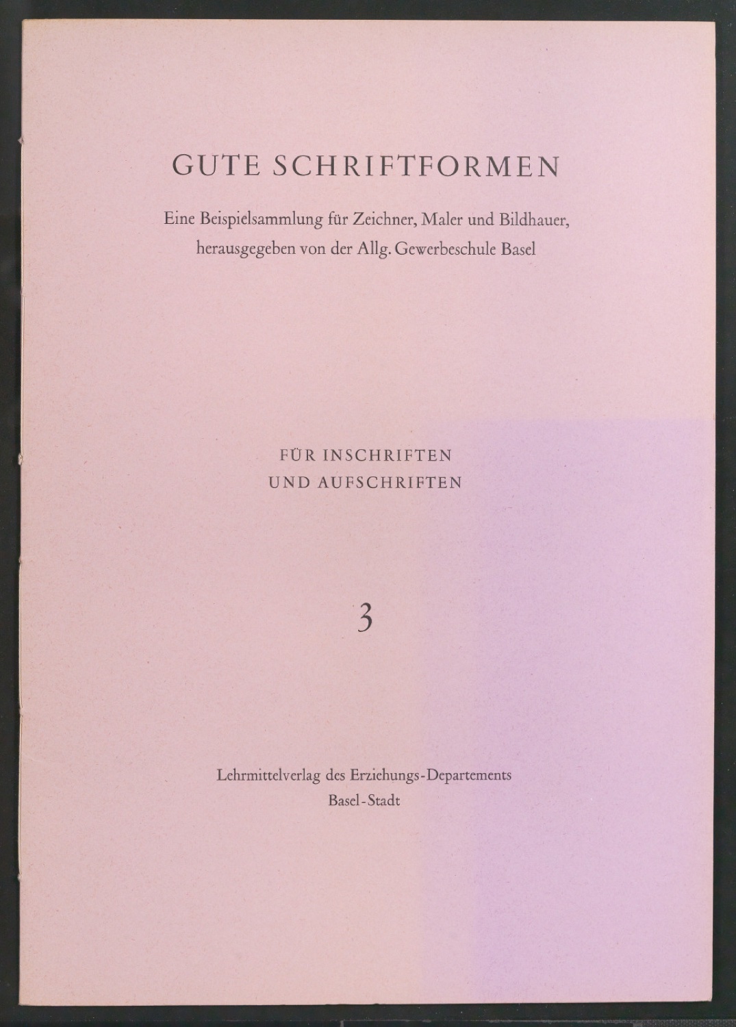 Gute Schriftformen 1-6 — Blatt 23