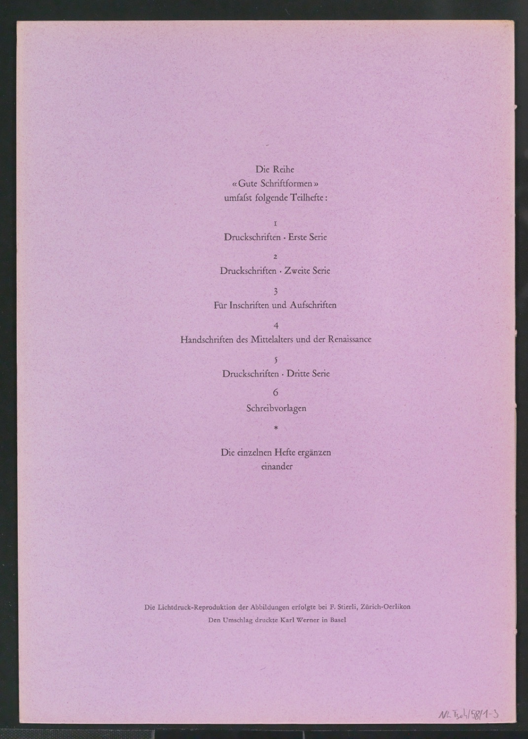 Gute Schriftformen 1-6 — Blatt 33