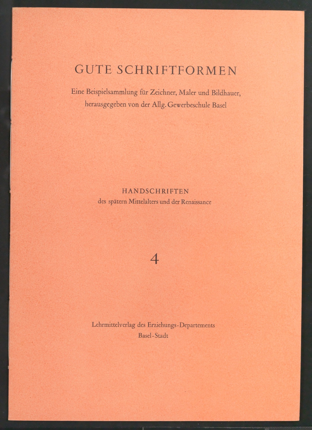 Gute Schriftformen 1-6 — Blatt 34